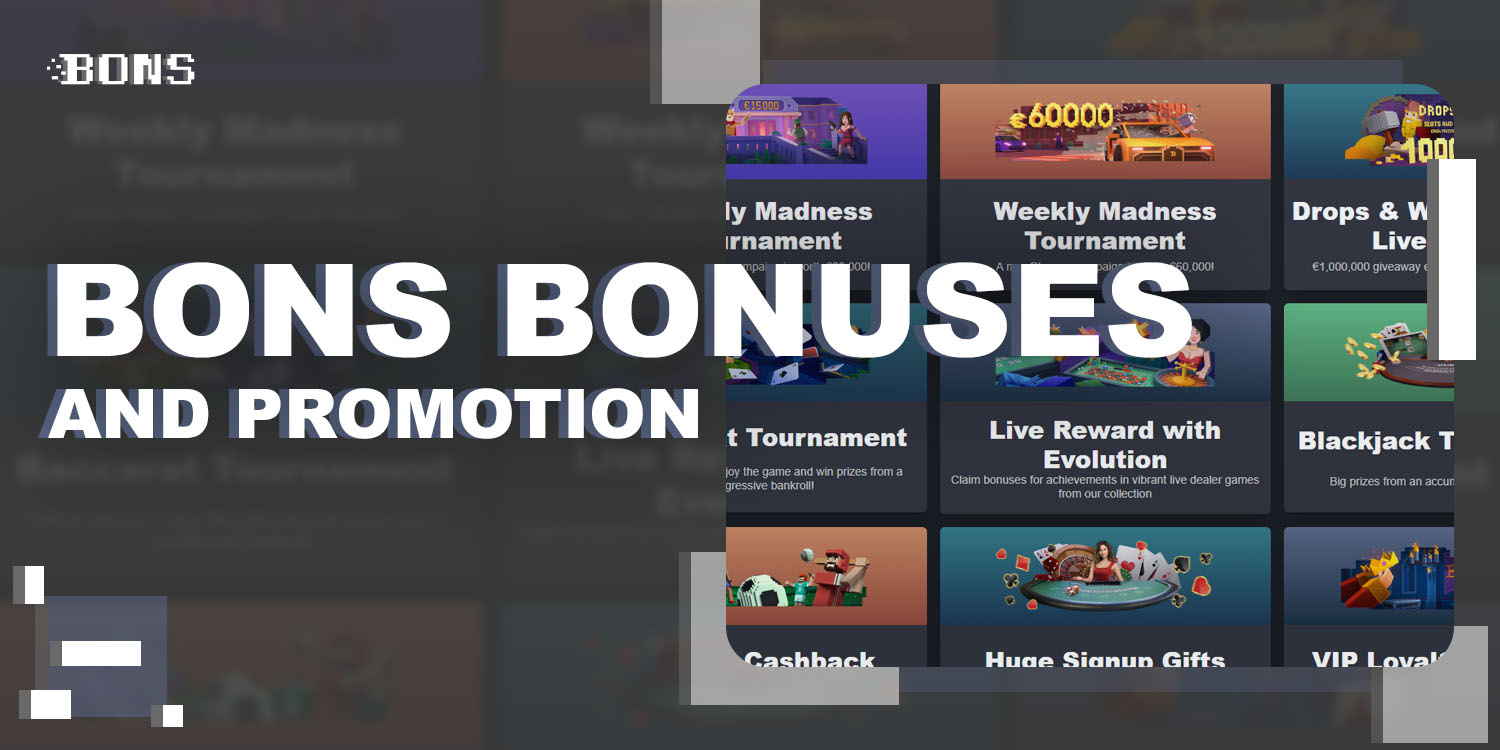 Bons Bonuses and Promotion